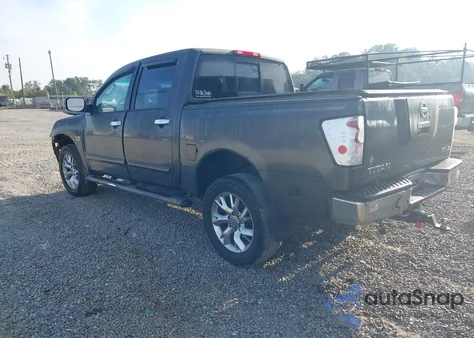 2004 Nissan Titan Le из США, поврежденный, VIN 1N6AA07B14N573374